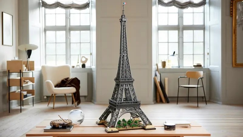 Lego för vuxna: Eiffeltornet